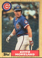 1987 Topps Baseball Cards      177     Keith Moreland